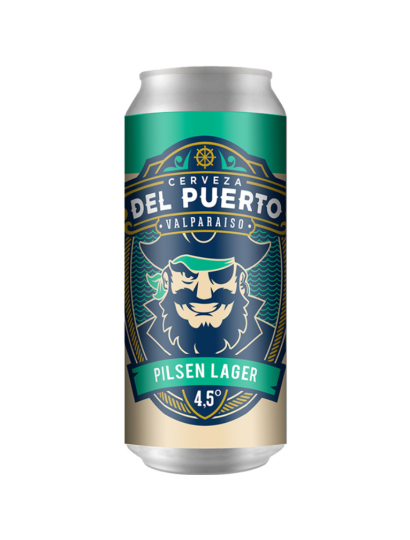 Del Puerto Pilsen Lager 473cc