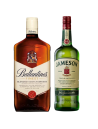 Duo Ballantines 1Lt + Jameson 750cc