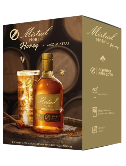 Mistral Honey con Vaso