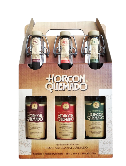 Horcon Quemado 1 , 2 y 3 años