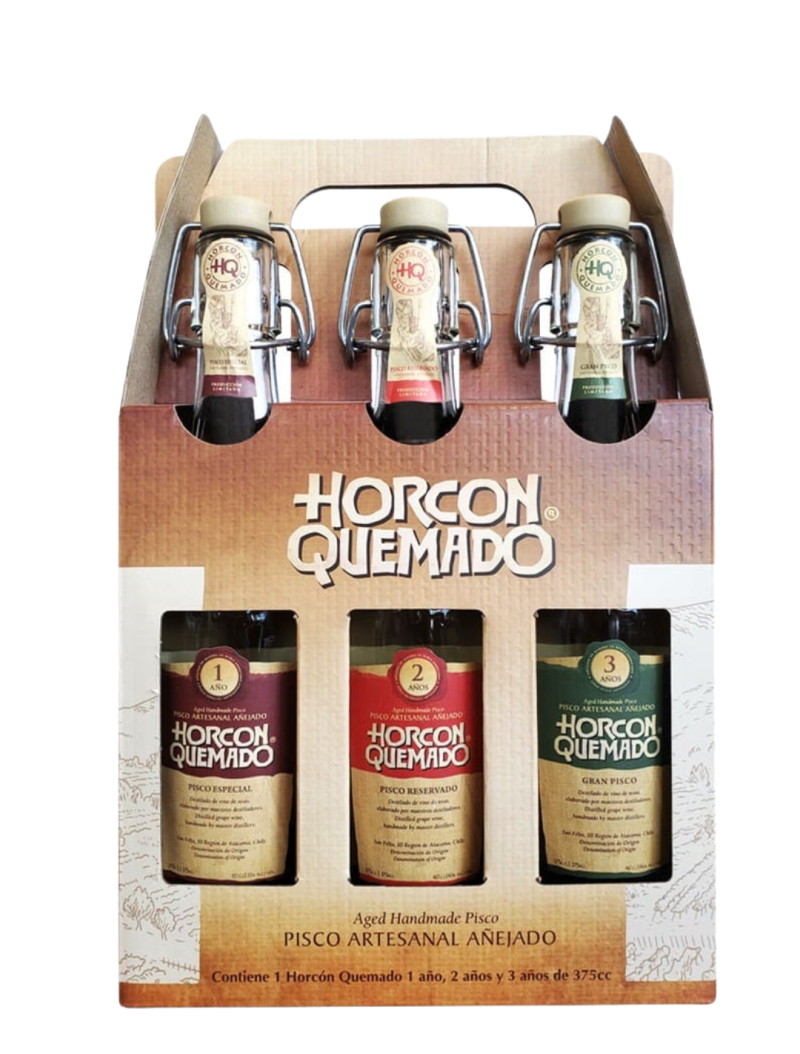Horcon Quemado 1 , 2 y 3 años