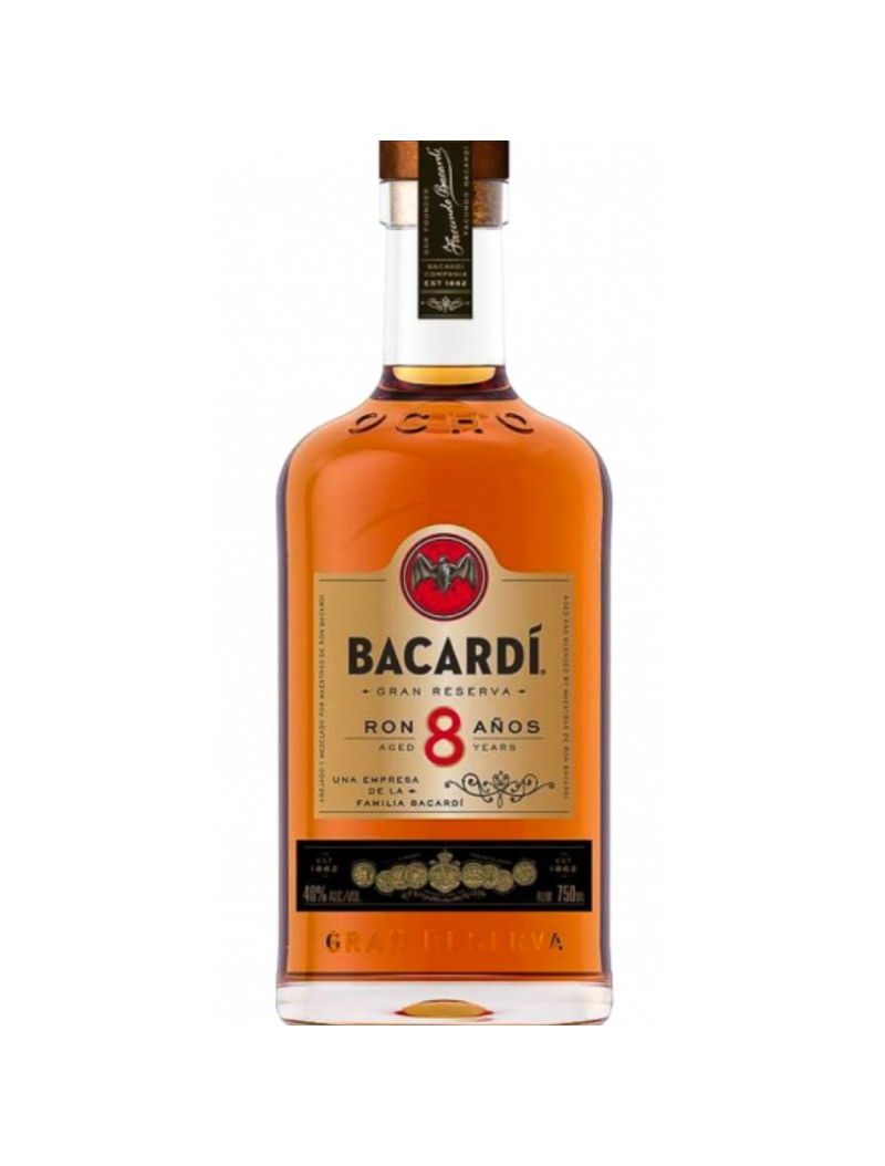 Bacardí 8 Años 750 cc